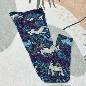 Lularoe OS unicorn leggings.
